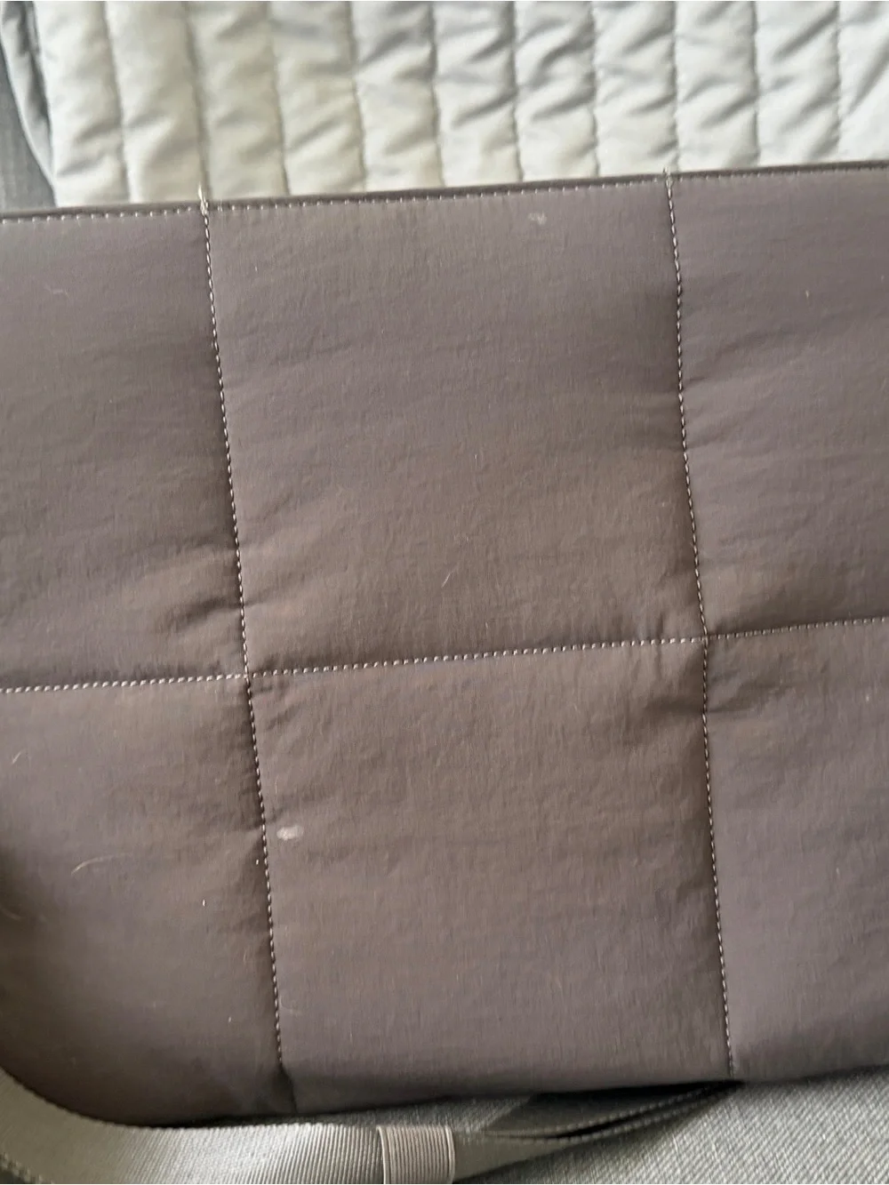 LuxSoft Quilted Pillow Sham - Brown